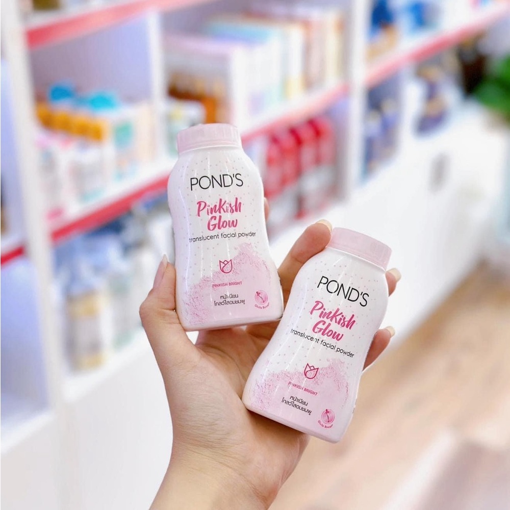 PACK OF 2 - Pond's Pinkish Glow Face Powder 50g